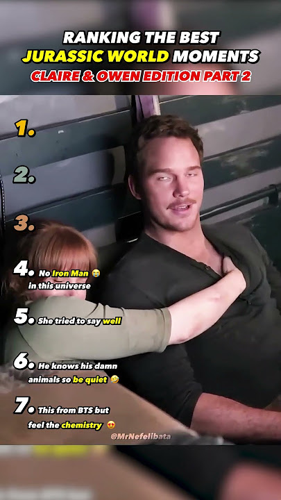 Ranking The Best Jurassic World Moments Claire & Owen Edition Part 2 🤣