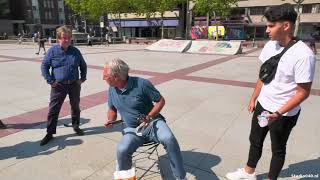 Mini-demonstratie van Pegida