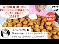 I ATE 151 CHICKEN NUGGETS AT ONCE !! I'm tagging MATT STONIE