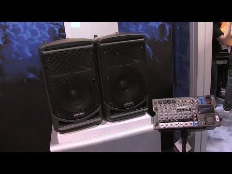 Samson Expedition XP1000 Portable PA  at NAMM 2014
