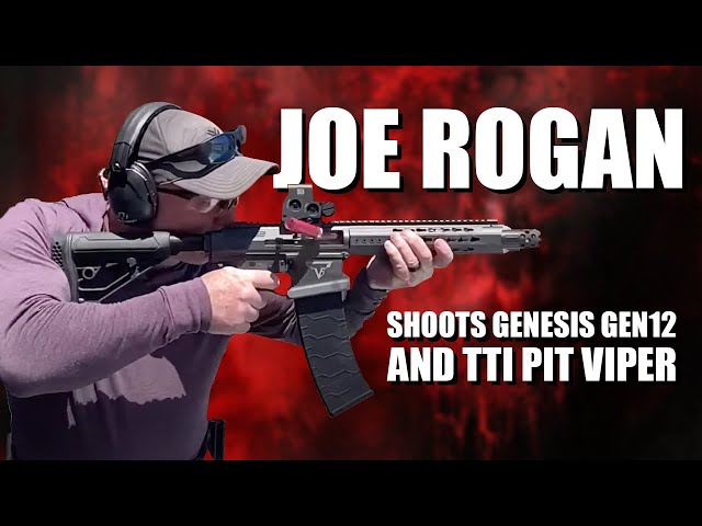 Joe Rogan Shoots the Genesis Gen-12 and TTI Pit Viper @joerogan class=