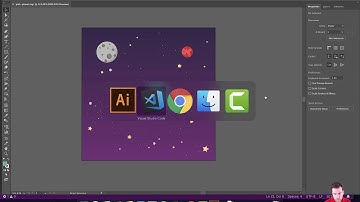SVG, SCSS, Animations Ep. 14 | bg-image + svg planets