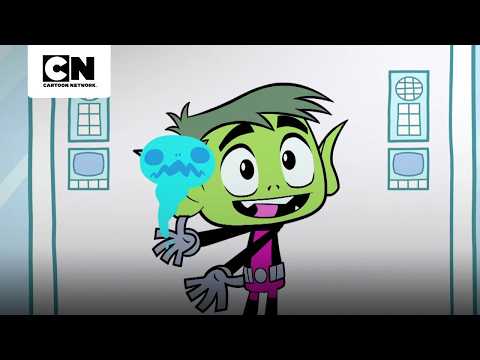 WHEN LOOKING LIKE A GHOST HAS ITS PERKS | TEEN TITANS GO! | CARTOON NETWORK