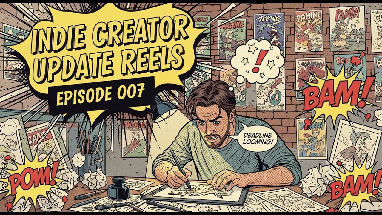 Видеоролик Indie Comic Book Creator Update Reel 007 - 23 декабря 2025 года