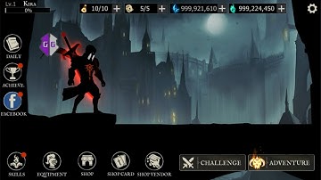 Shadow of Death Android hack unlimited gems and crystals