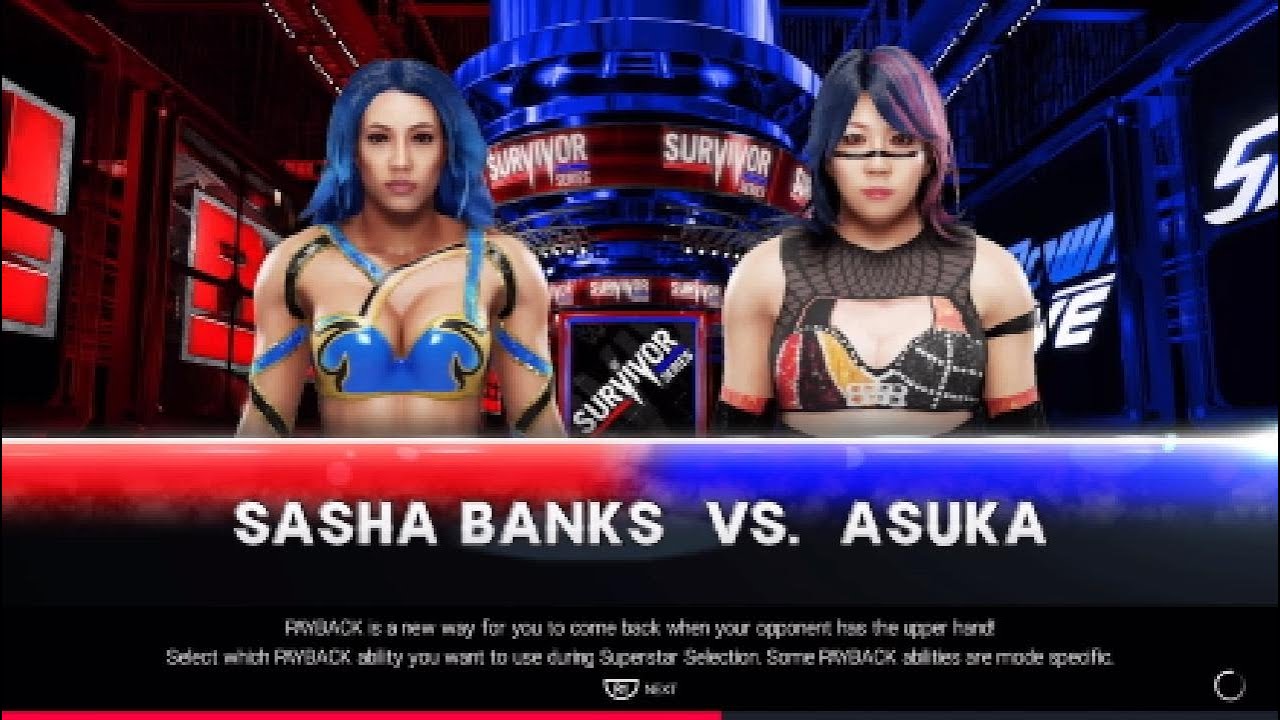 Sasha Banks vs. Asuka - Survivor Series