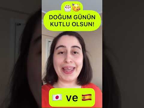 Doğum Günün Kutlu Olsun! Farklı Dillerde nasıl Denir?