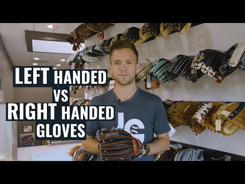 Left Handed vs Right Handed Baseball Gloves