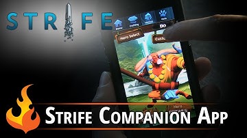Strife Companion App