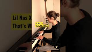 Lil Nas X -  THAT‘S WHAT I WANT (Piano Cover)