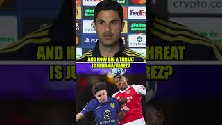 Mikel Arteta responds to transfer speculation regarding Julian Alvarez