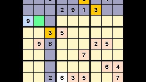 How to Solve Washington Times Sudoku Difficult January 21, 2022