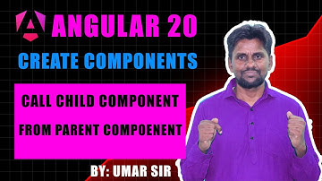 Angular 20 Components Tutorial – Connecting Child Components to parent components - Tutorial Rays