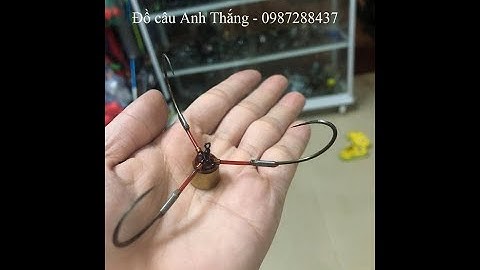 Lưỡi tam câu lục dáng Thúng săn hàng thép Nga chất lượng tốt.