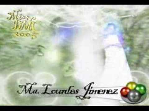 Miss DMC 2005 Miss Lourdes Jimenez