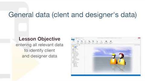 Solarius PV Tutorial - General Data (Client and Designer) - ACCA software