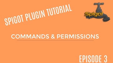 Bukkit Tutorial | Episode 3 | Commands & Permissions