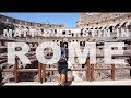 What to do and where to eat in rome italy travel vlog the colosseum vatican city  trevi fountain