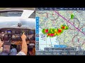 THUNDERSTORMS + ROCKET LAUNCH! - Falcon 9 Launch - C172: Texas to Florida