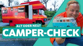 Camping check: vintage motorhome or new camper? | WDR Reisen