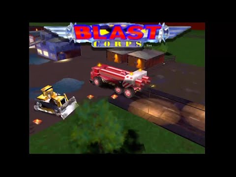 Blast Corps Full Playthrough N64 Rare Replay Xbox One