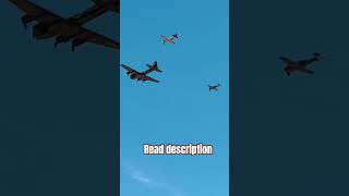 B17,P51,German WWII flyover during the 2023 JBLM AIREXPO [read👇]