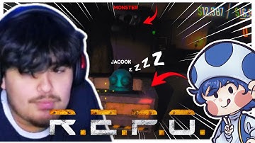 I TRIED R.E.P.O. FOR THE FIRST TIME ft. Jacook & friends | R.E.P.O