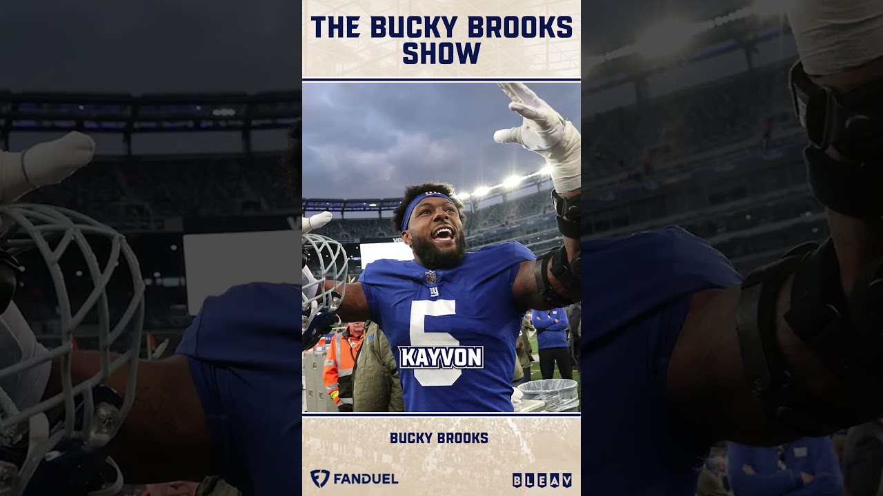 Giants UNSTOPPABLE defense #BuckyBrooksShow #NFL #ArvellReese