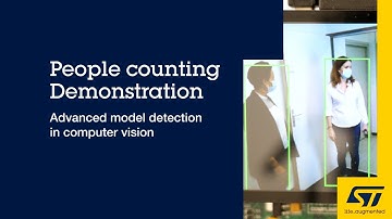 AI on STM32 : People Counting Demonstration - Advanced model detection in computer vision
