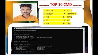 Top 10 command in window | #Best command in cmd | #top cmd | #linux command top 10 screenshot 4