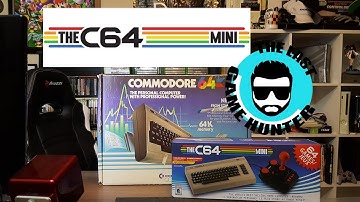 C64 MINI.. Commodore 64 PART 1.... Unboxing! ....The Last Game Hunter