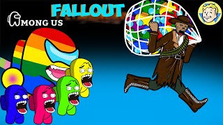 어몽어스 VS Fallout - Crew Among Us Funny Animation Cartoon