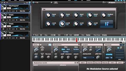 MachFive 3.0 FM synthesis
