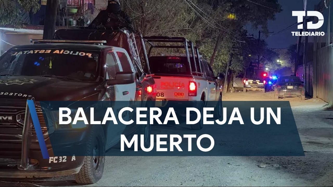 Balacera en Guadalupe deja un muerto y un herido; víctimas quedaron en la vía pública