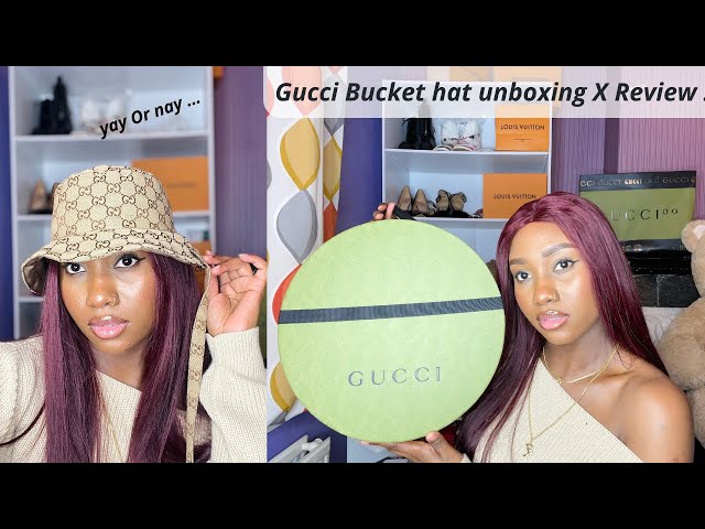 Gucci Hat Sizing & Unboxing Review Original GG canvas baseball hat with Web  
