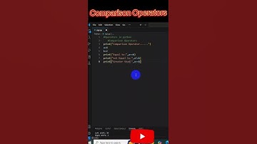 Compare like a pro! — Learn Python’s Comparison Operators #coding #cod #python
