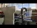 Automatic box stitching machine  natraj corrugating machinery company