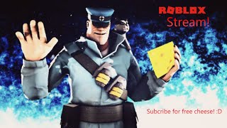 ROBLOX AND CHEESE STREAM!! | Roblox stream