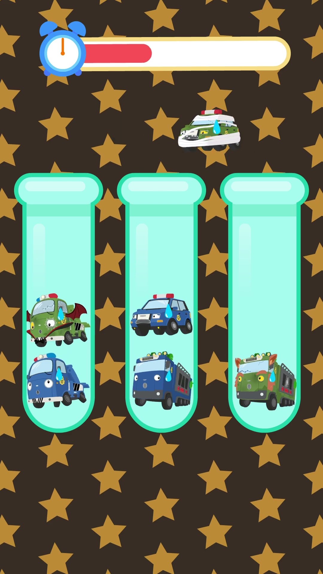 Group the cars by color! #TayotheLittleBus #Shorts
