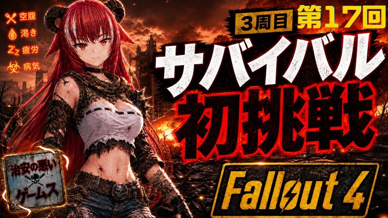 【Fallout 4】第17回｜乗り物＆システム系MOD大量導入  試運転ですわ  ｜サバイバルモード ＣＣ+ＭＯＤ入り