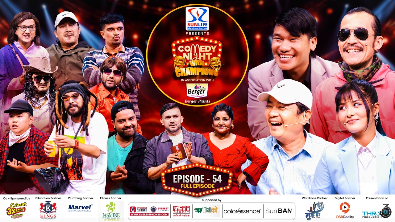 COMEDY NIGHT WITH CHAMPIONS Chapter 2 || Episode 55 || Dayahang Rai, Teriya Phounja Magar