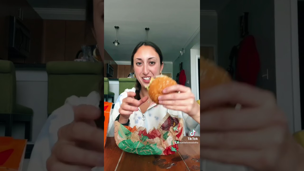 Fast food lunch: Burger King