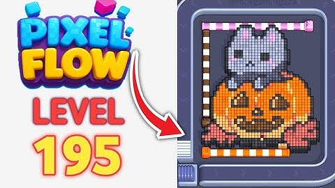 Pixel Flow Level 195 Walkthrough