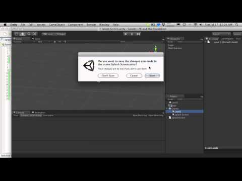 Unity Splash Screen Tutorial