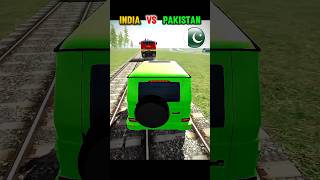 Indian Gwagon  🆚 Pakistan Gwagon 🆚 Train😱☠️ #newcheatcode #indianbikesdriving3d #indiavspakistan