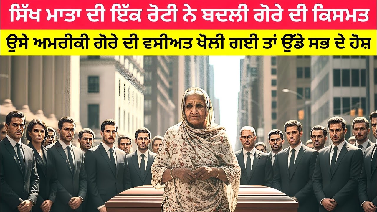 ਸਿੱਖ ਮਾਤਾ ਦੀ ਇੱਕ ਰੋਟੀ ਨੇ ਬਦਲੀ ਗੋਰੇ ਦੀ ਕਿਸਮਤ ਉਸੇ ਅਮਰੀਕੀ ਗੋਰੇ ਦੀ ਵਸੀਅਤ ਖੁੱਲੀ ਤਾਂ ਉੱਡੇ ਸਭ ਦੇ ਹੋਸ਼