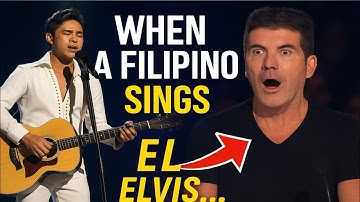 When a Filipino Starts Singing Elvis… Even Simon Cowell Couldn’t Believe It!  AGT Golden Buzzer 2025