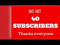 "You Won't Believe What You Uncover in This 40 Subscriber Special!"