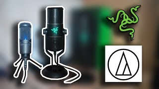 Razer Seiren vs Audio-Technica AT2020 usb+ (Сравнение)