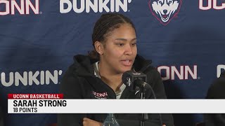 Strong making name for herself with UConn women's basketball